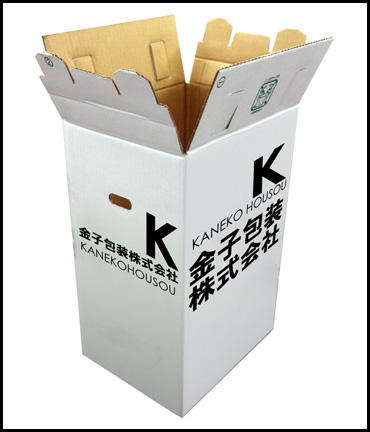 創造紙材提供のノンステープル箱